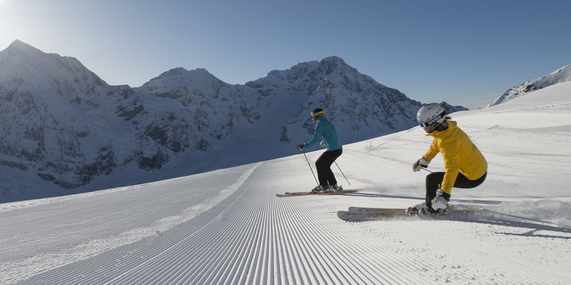 Skiing in the Venosta Valley