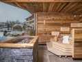 Sauna panoramica presso l'Hotel Garden Park in Val Venosta
